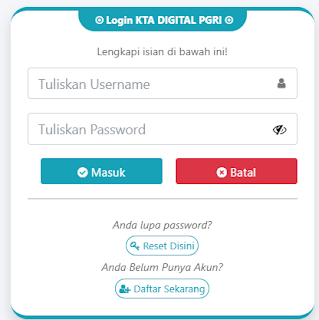 Register PGRI Rappocini - Persatuan Guru Republik Indonesia Cabang Rappocini